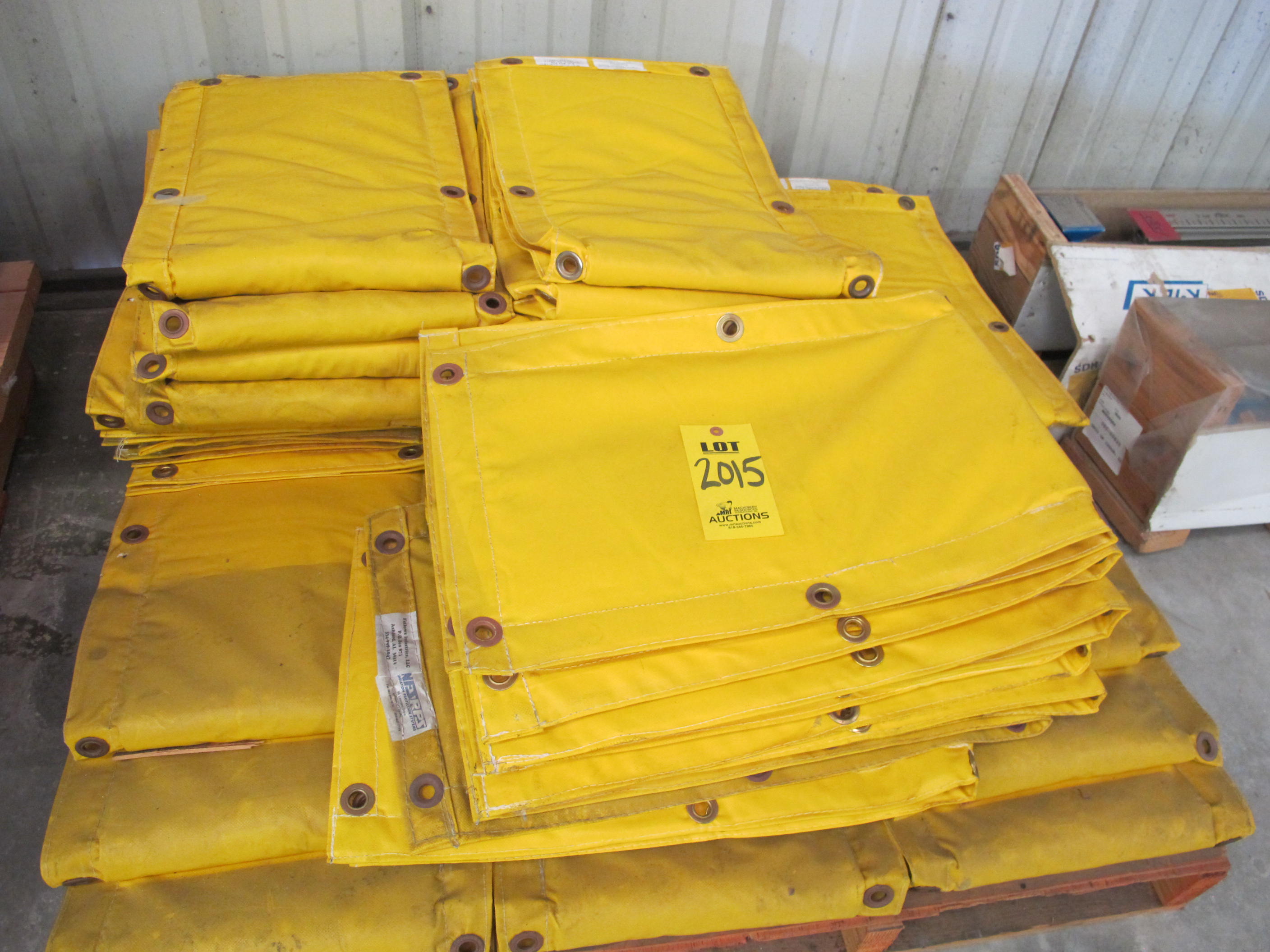 LOT PALLET LEAD BLANKETS (W-44) LOADING & HANDLING FEE $15-
